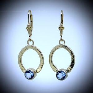 Aquamarine earrings